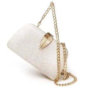 Handbags Womens Satin Big Bow Compact Clutch new